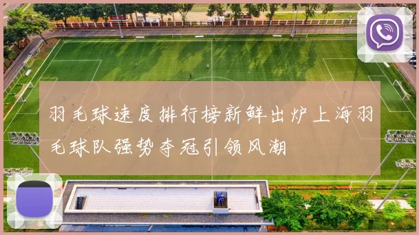 羽毛球速度排行榜新鲜出炉上海羽毛球队强势夺冠引领风潮